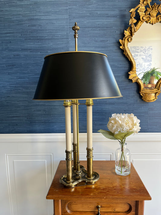 Vintage Stiffel French Bouillotte-Style Table Lamp
