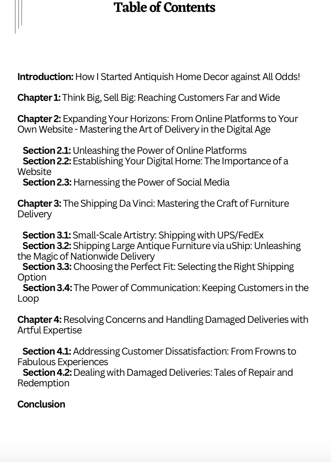 The Art of Delivery: How To Boost Profits for Vintage/ Antique Resellers By Offering Nationwide Furniture Delivery