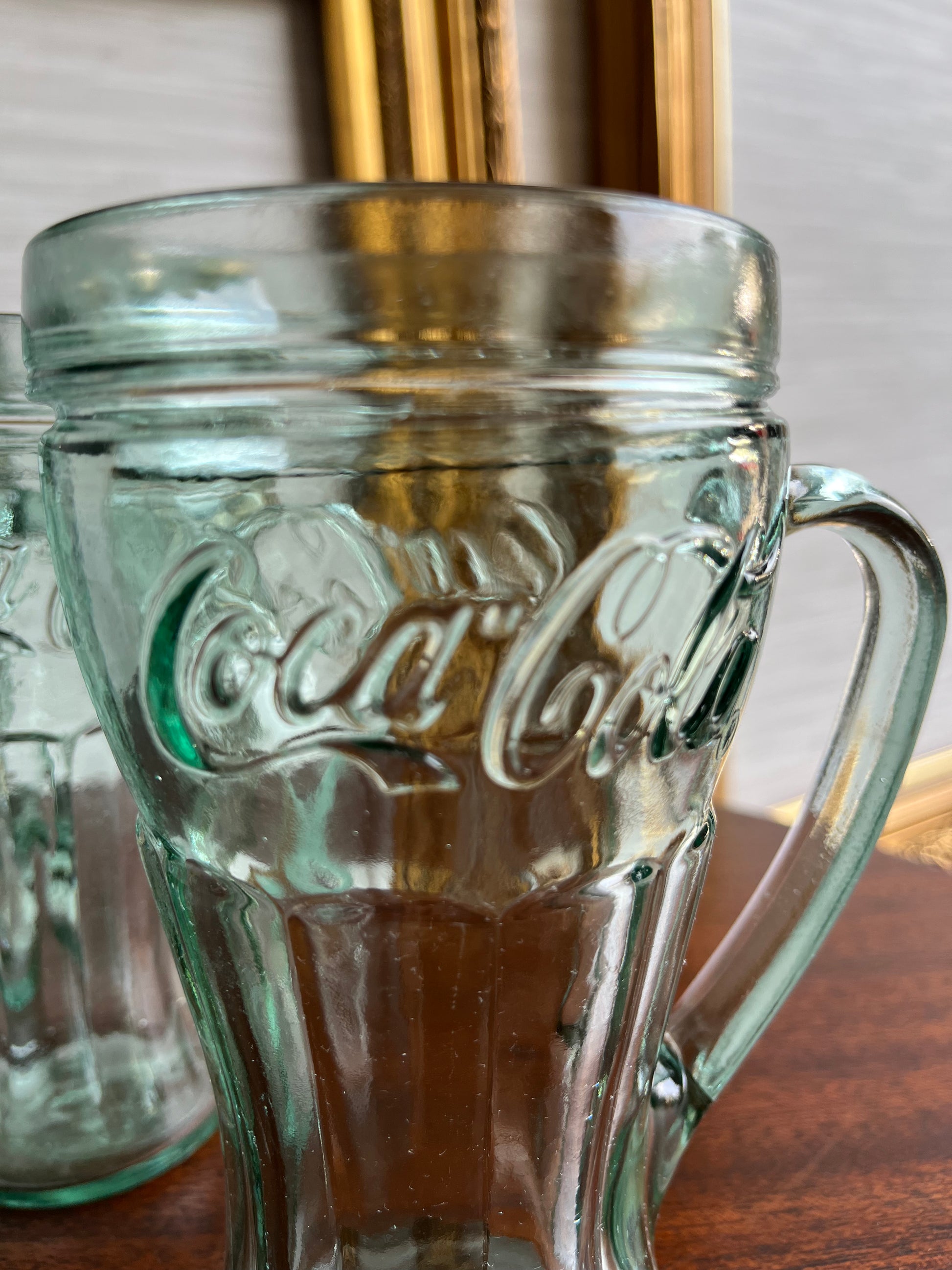 Vintage Libbey Coca Cola Mugs Set of 4