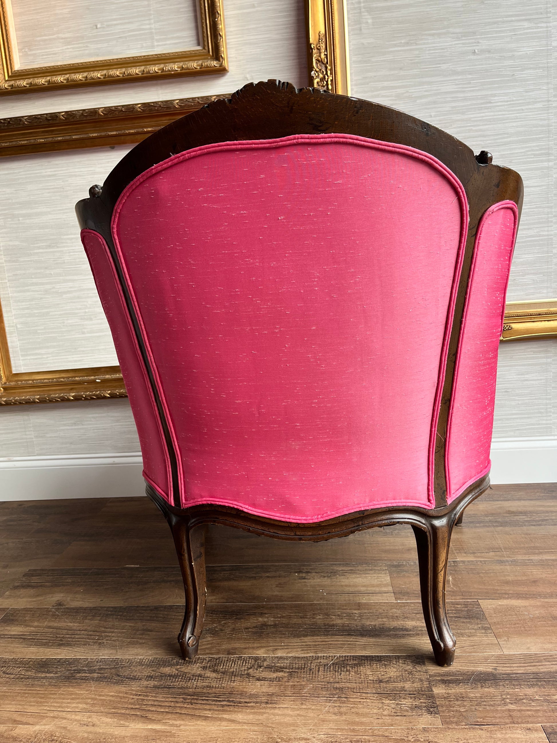 French Louis XV Walnut Bergere Armchair  Armchair, Bronze furniture,  Vintage shabby chic decor