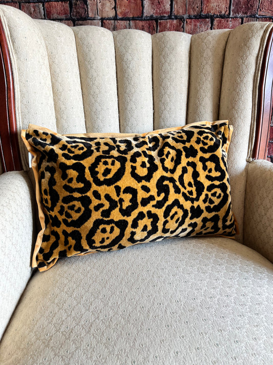 Leopard Kidney Pillow Insert 12 x 20
